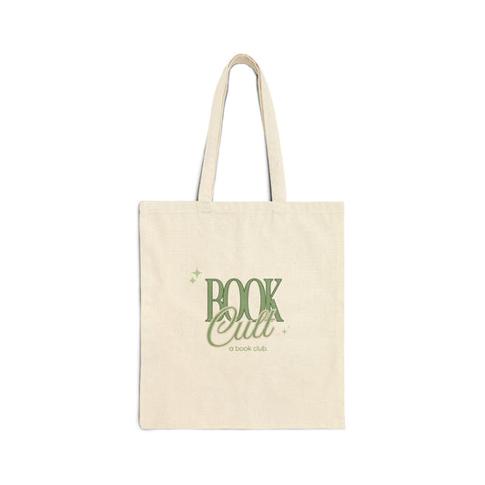 Book Club Cotton Canvas Tote Bag - Perfect for Readers and Book Lovers