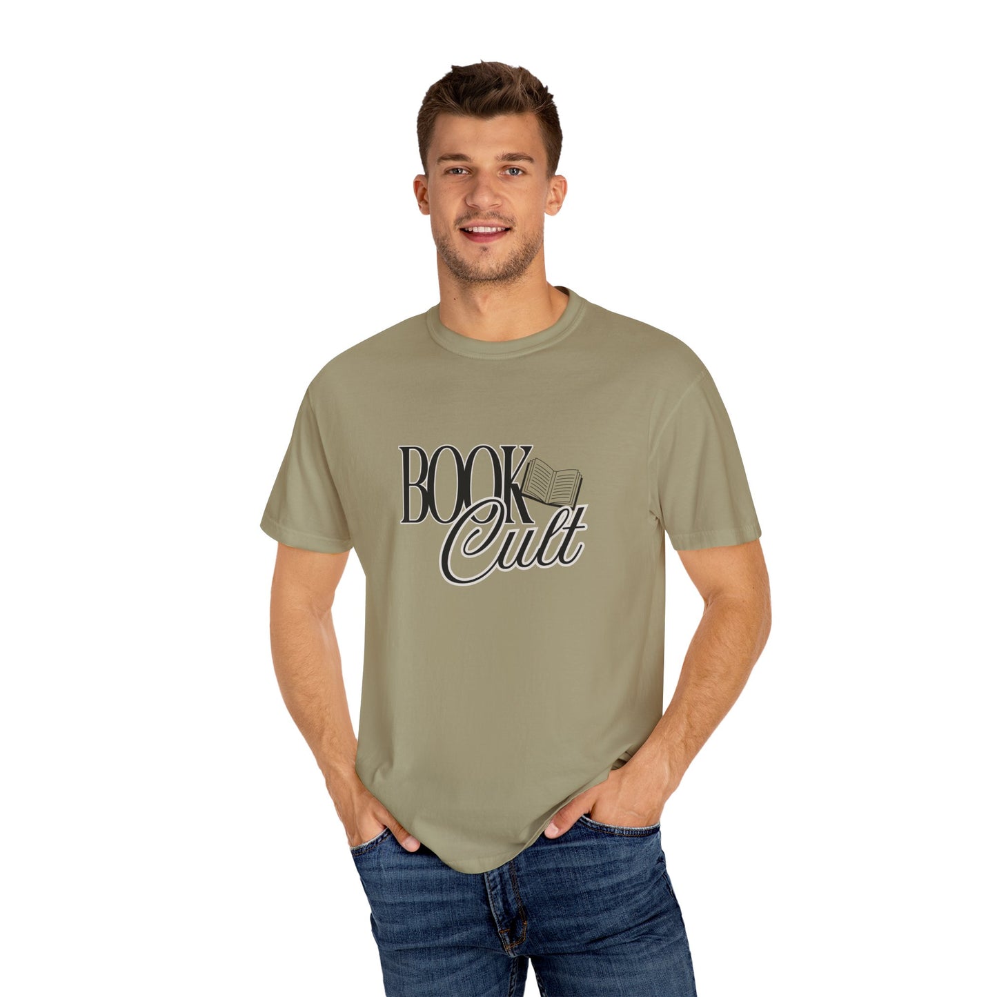 Book Cult Unisex Garment-Dyed T-Shirt | Perfect for Book Lovers & Club Members