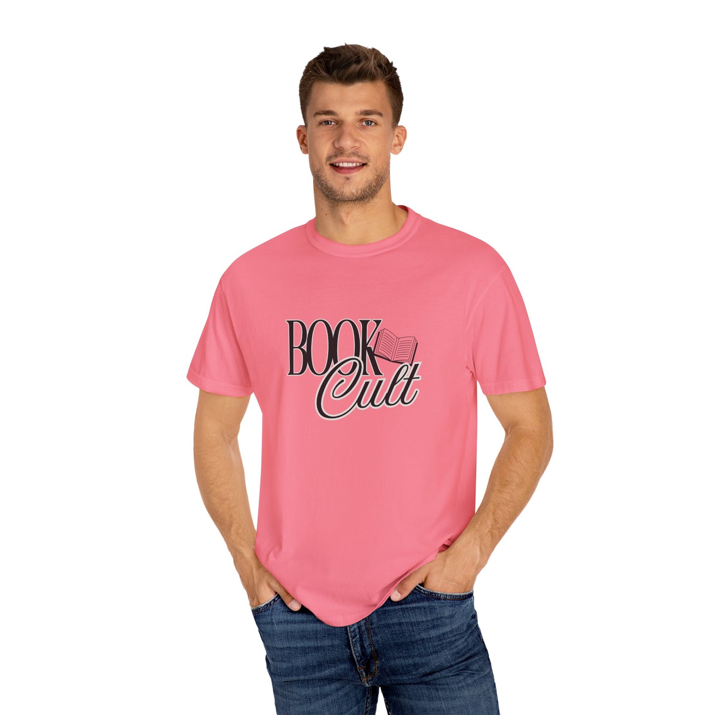 Book Cult Unisex Garment-Dyed T-Shirt | Perfect for Book Lovers & Club Members