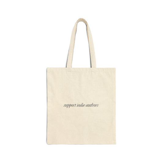 Literary Cat Tote Bag - Support Indie Authors