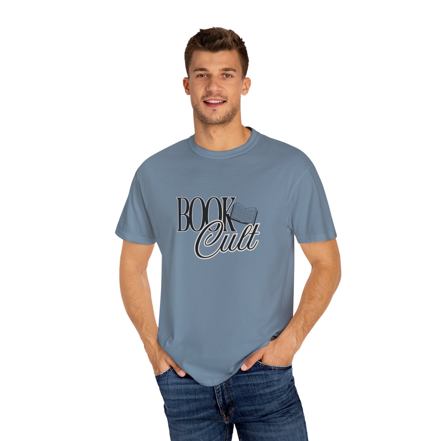 Book Cult Unisex Garment-Dyed T-Shirt | Perfect for Book Lovers & Club Members