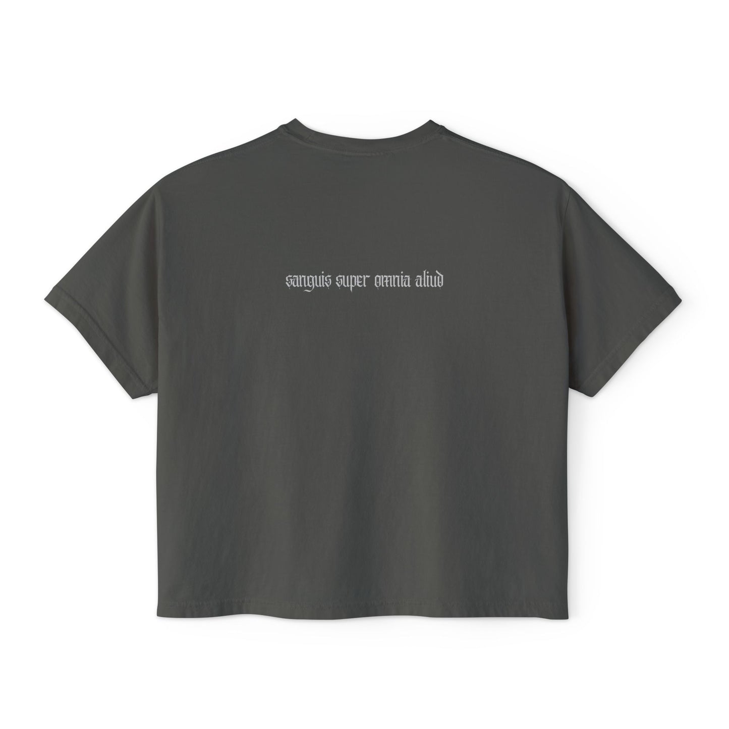 Women's Boxy Tee - Aeternalis Graphic Tee for the 'In My Vampire Era' Vibe