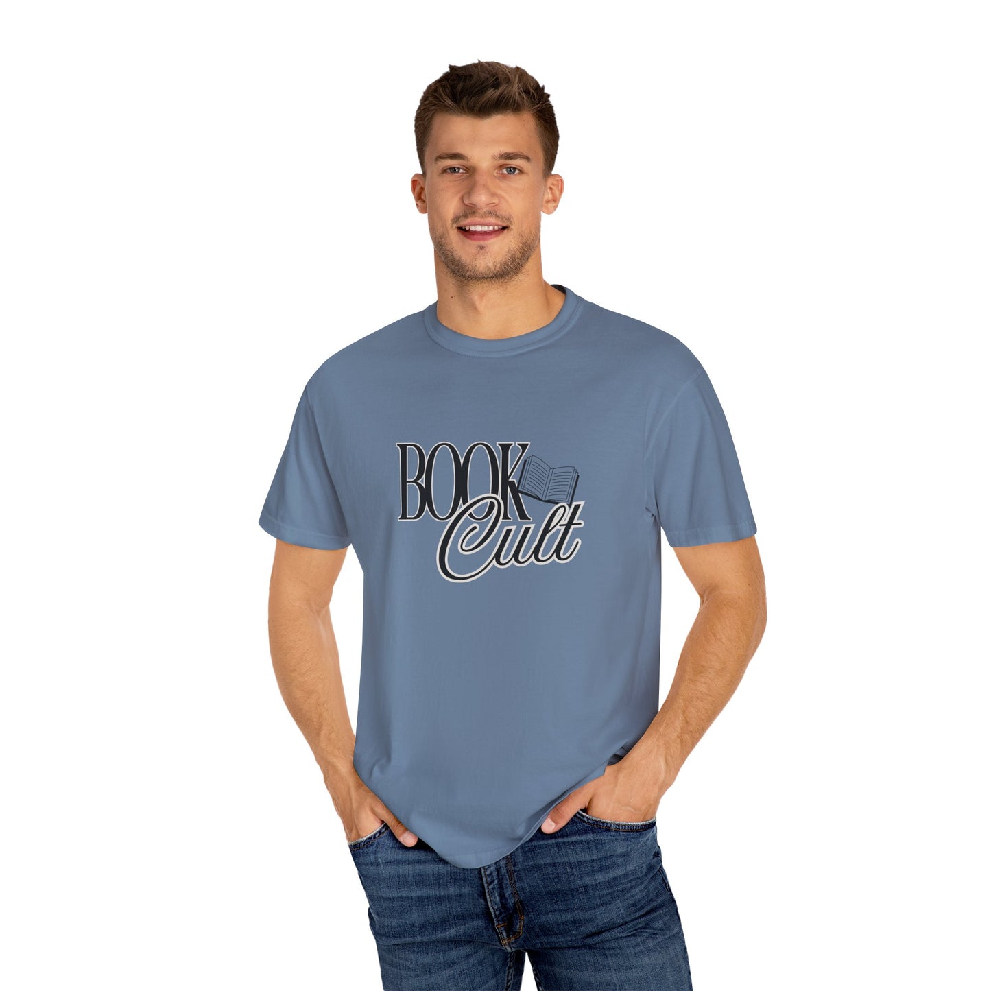 Book Cult Unisex Garment-Dyed T-Shirt | Perfect for Book Lovers & Club Members