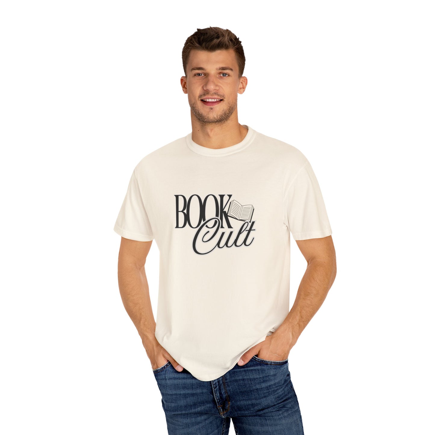 Book Cult Unisex Garment-Dyed T-Shirt | Perfect for Book Lovers & Club Members