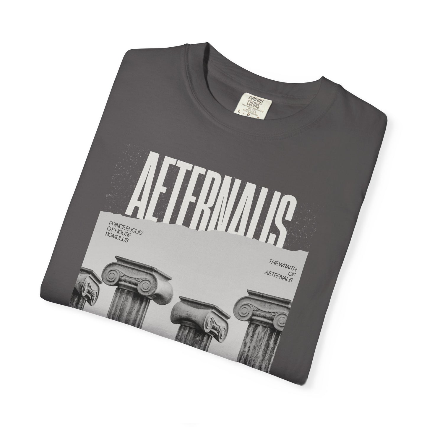 Aeternalis Unisex Garment-Dyed T-Shirt - The Lesser Gods Vintage Graphic Tee