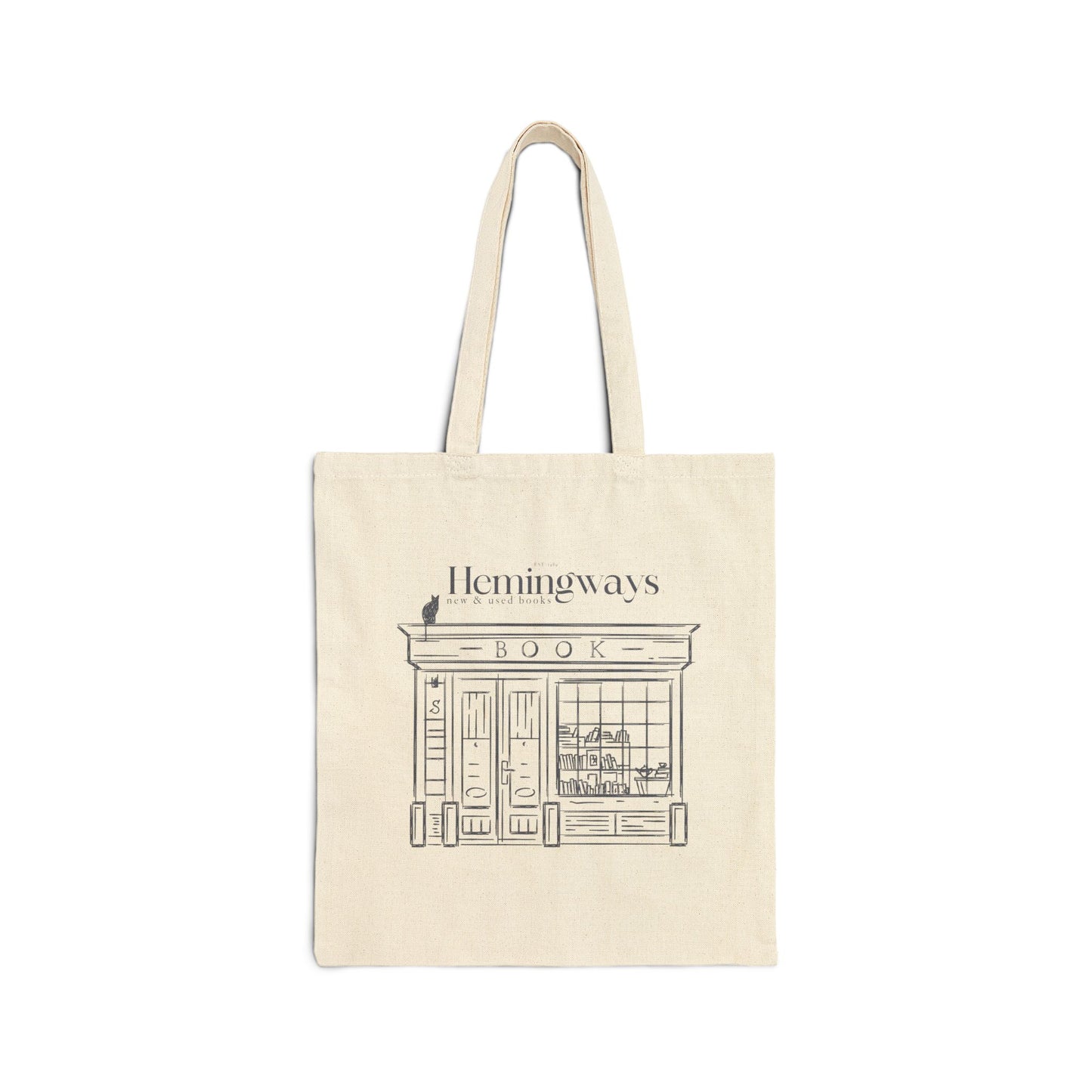 Hemingway's Bookstore Tote Bag - Support Indie Authors