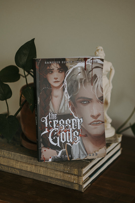 Signed Paperback of The Lesser Gods - Exclusive Edition