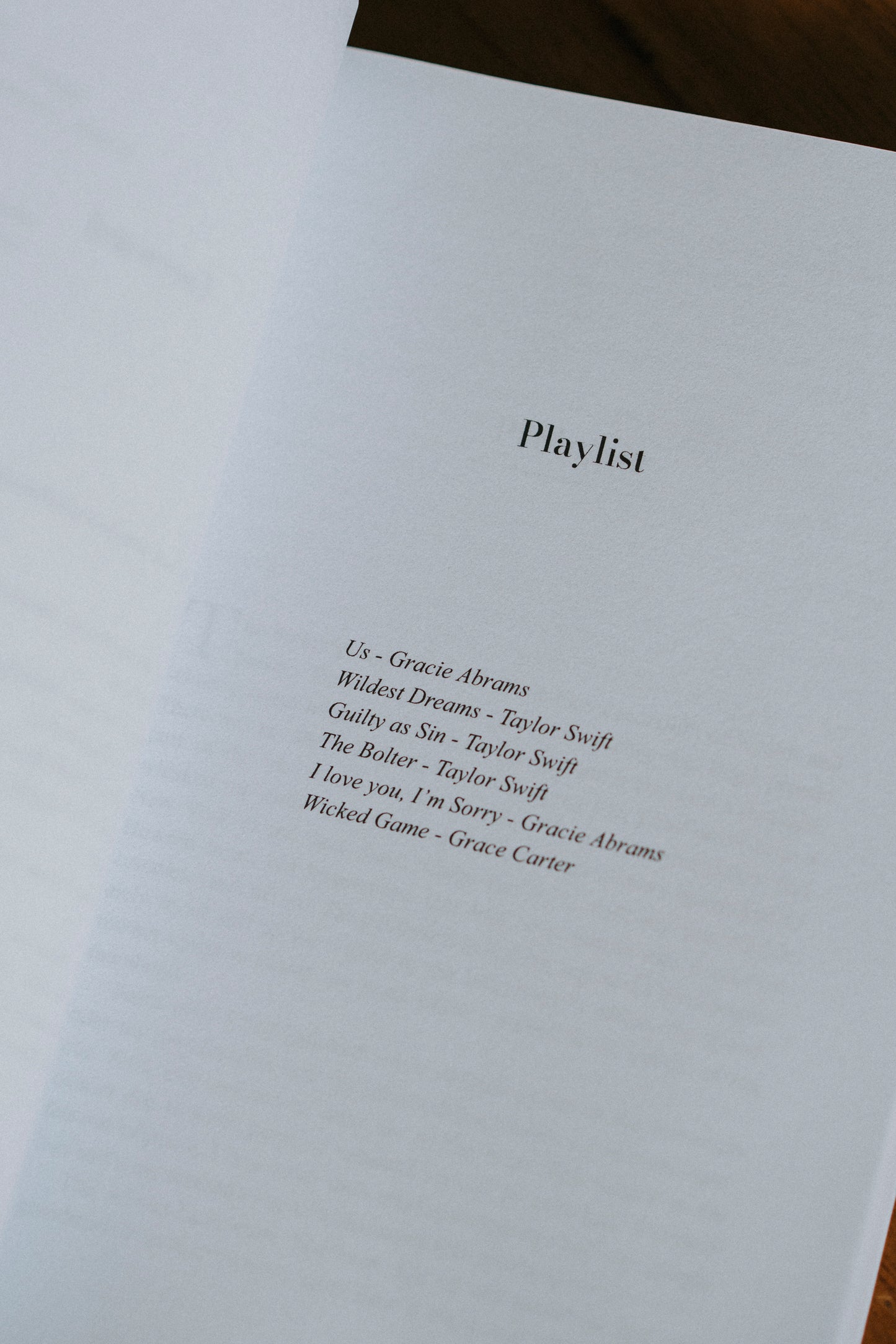 Signed Copy of The Arrangement