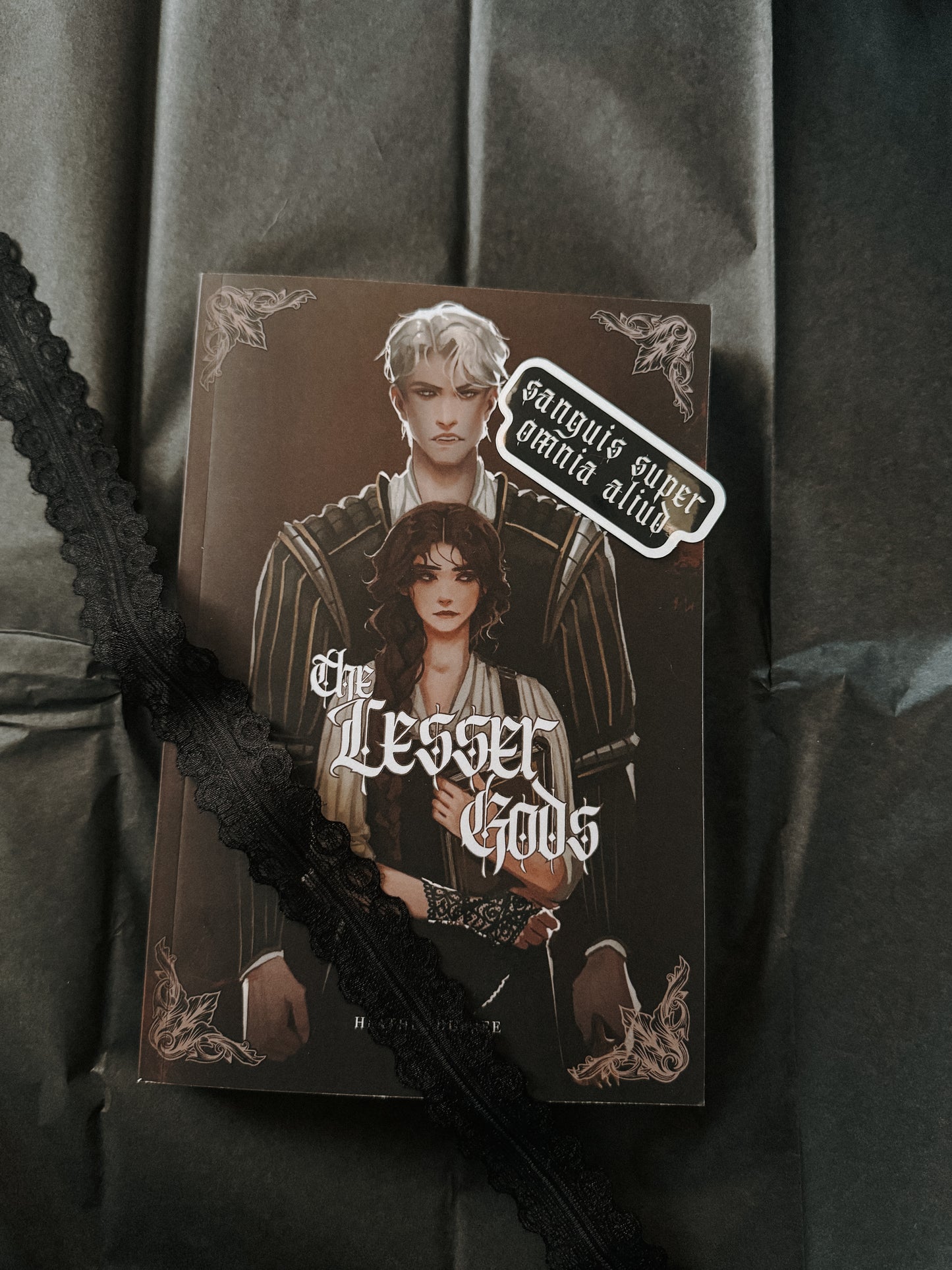 Signed Paperback of The Lesser Gods - Exclusive Edition